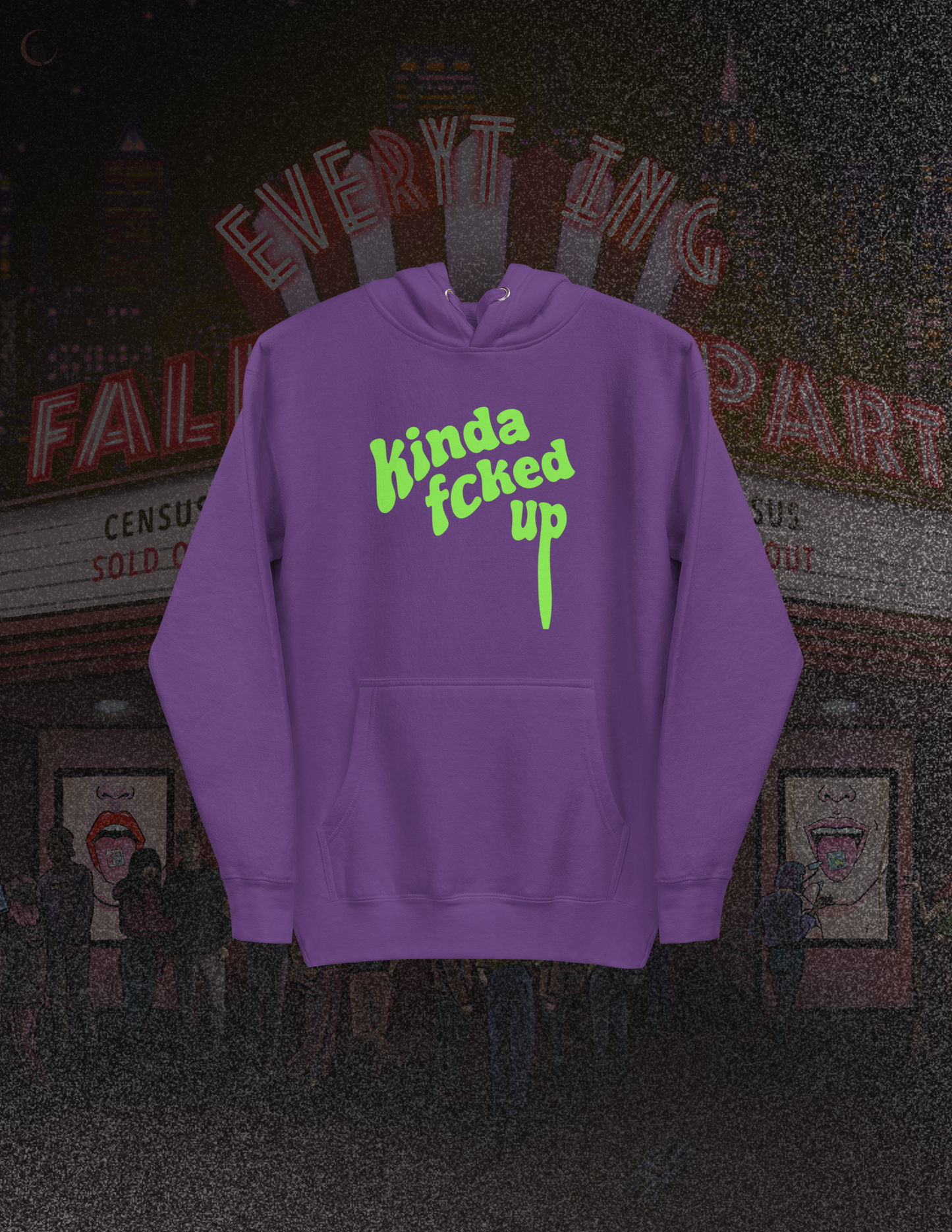 kinda fcked up Hoodie