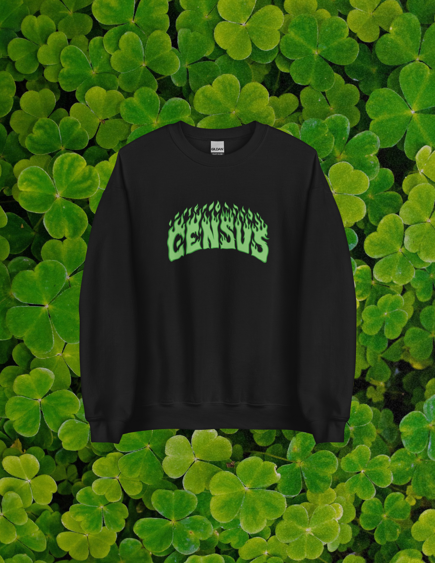 Census Green Flames Sweatshirt