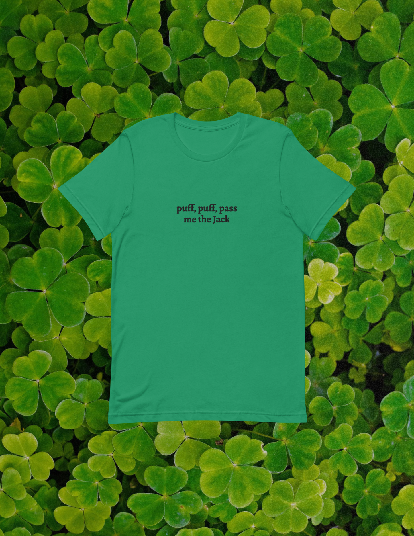 Puff, Puff, Pass Embroidered Tee