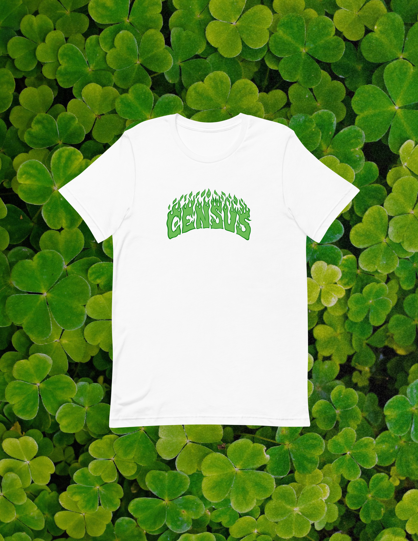 Census Green Flames Tee