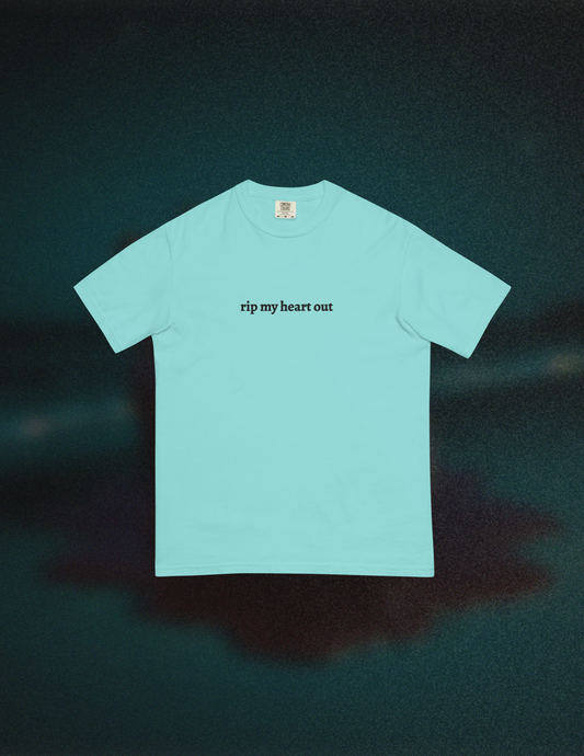 Rip My Heart Out Embroidered Tee