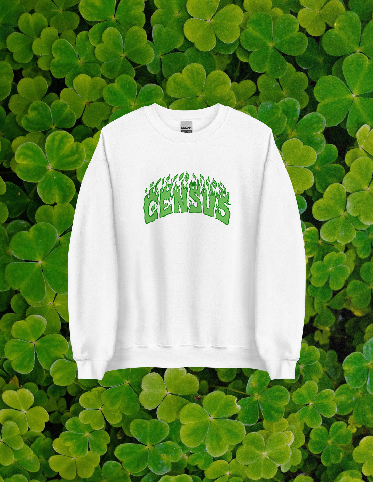 Census Green Flames Sweatshirt