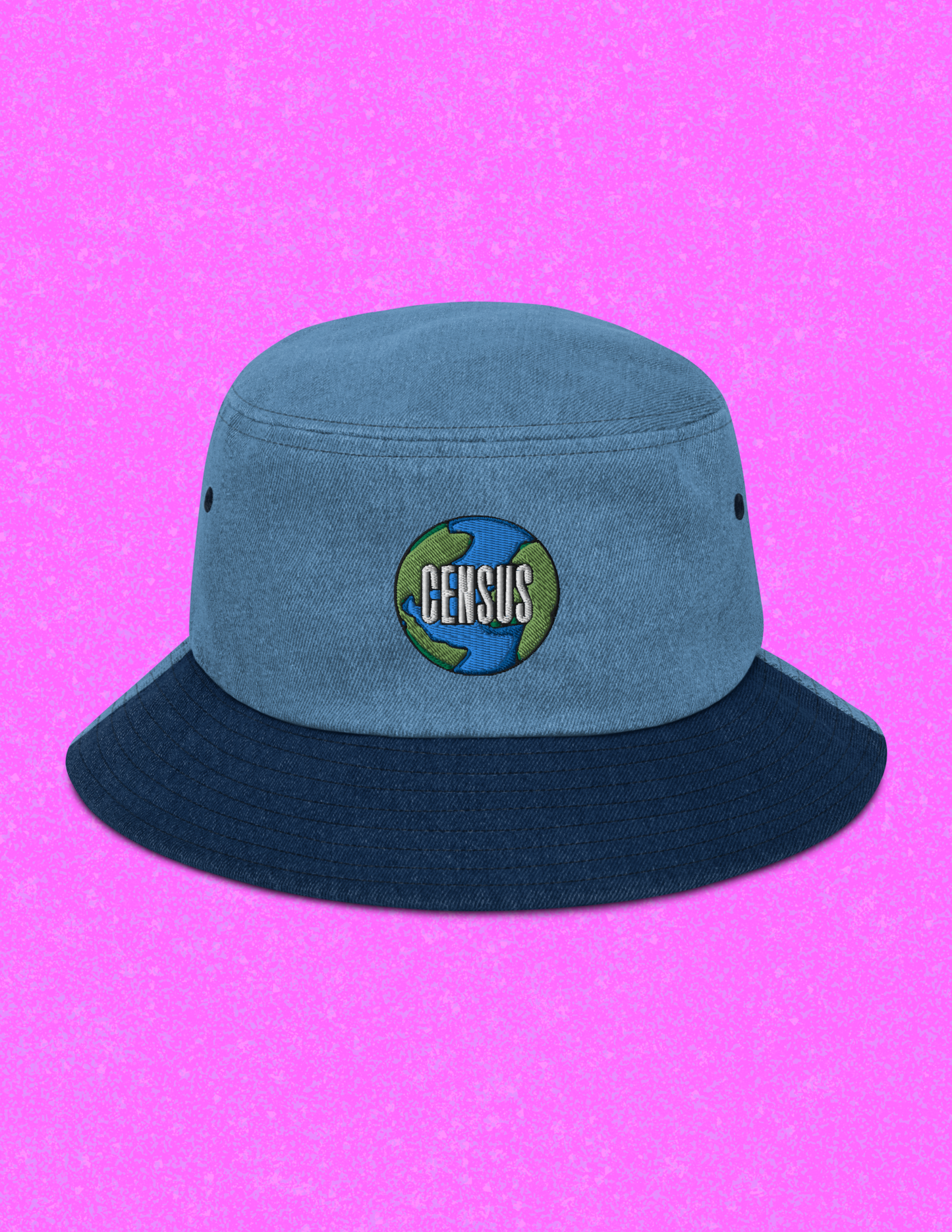 Denim Census Bucket Hat